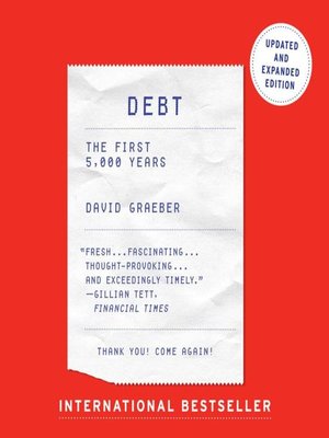 cover image of Debt--Updated and Expanded